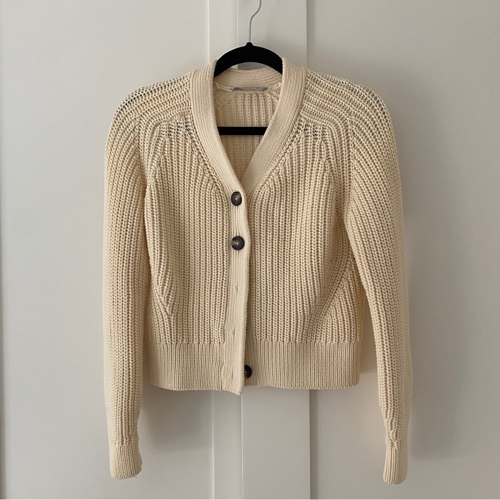 Everlane Texture Cotton Cardigan